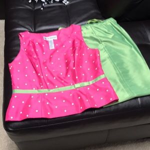 2-pc Jessica Howard Shimmering Pant Suit